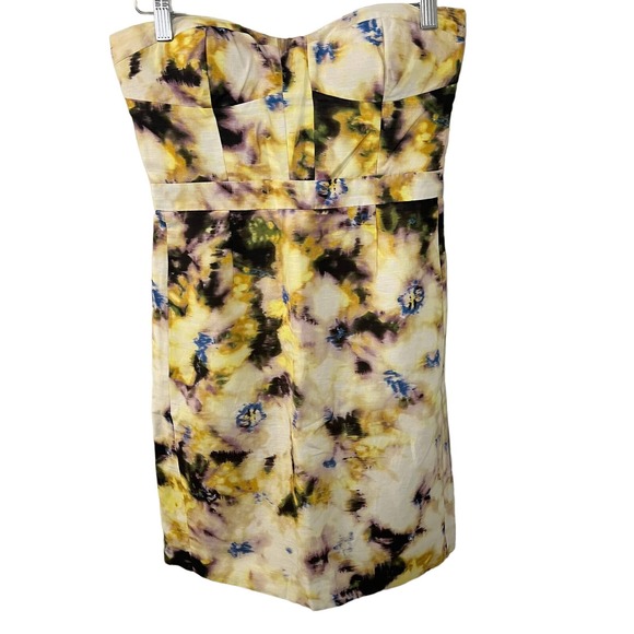 Women's J. Crew Shoulderless Multi-Color Dress Size 0 - Picture 1 of 4